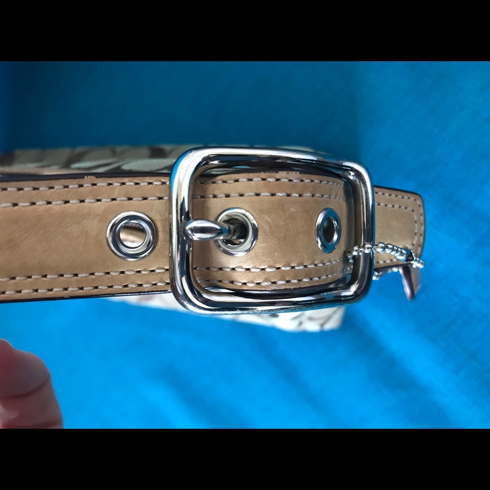 Vintage Coach Purse 👜Khaki - Picture 5 of 8